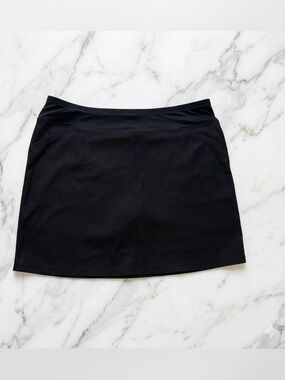 NWT Cypress Club Women’s Black Golf Tennis Skort SZ XL